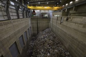Waste bunker at Greatmoor