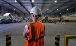 High Heavens Waste Transfer Station in operation