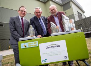 Celebrating 1,000,000 tonnes of waste processed by providing hives for 1,000,000 bees